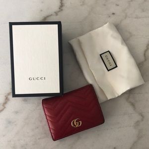 Authentic Gucci Marmont Wallet